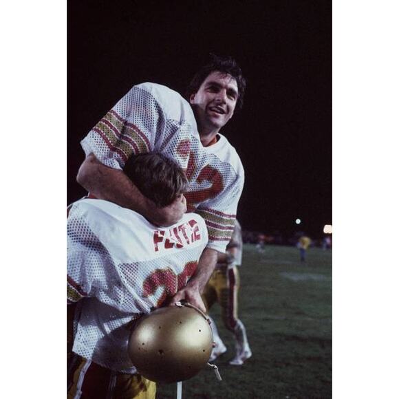 Doug FLUTIE #22 Boston College Eagles 80s CHAMPION jersey L white NCAA vintage - Picture 8 of 9